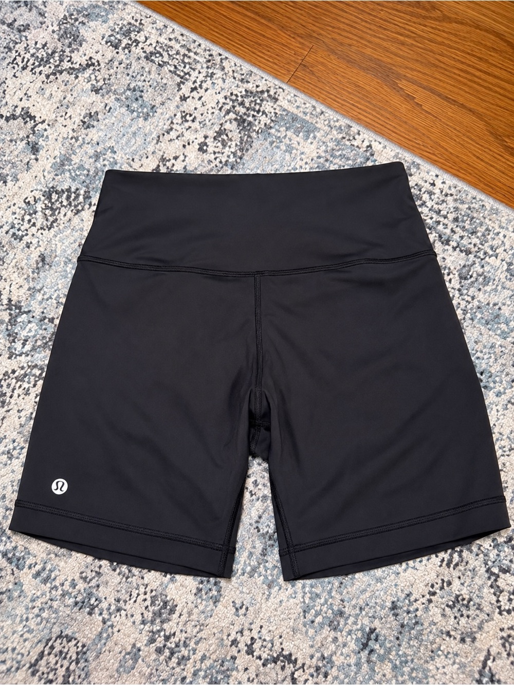 Lululemon Black High-Rise Biker Shorts Size 10